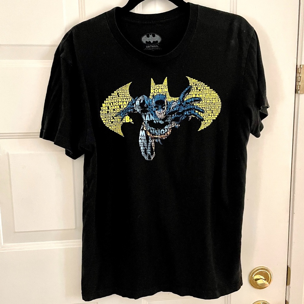 Batman Comic Tee Shirt in Black